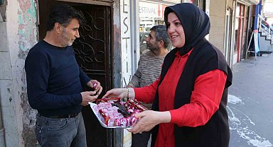 Diyarbakır'da bayram dayanışması sokaklara taştı