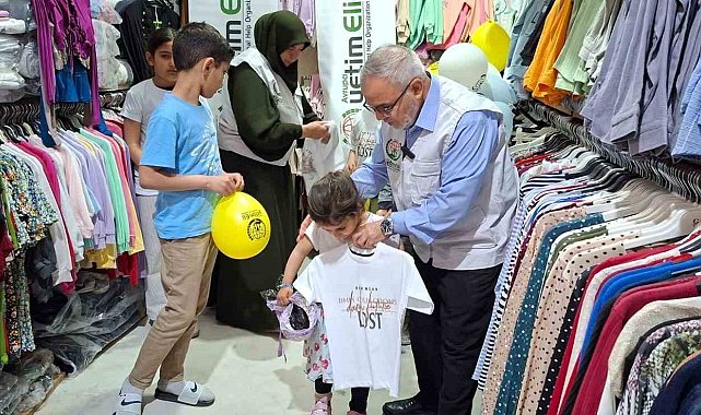 Diyarbakır'da yetim çocuklara bayramlık hediyesi