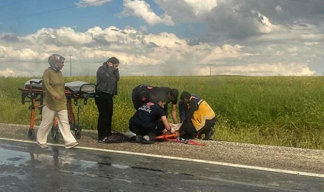 Diyarbakır'da yolcu minibüsü takla attı: 15 yaralı
