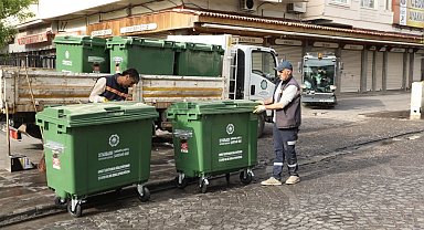 Diyarbakır'da yeni nesil çöp konteynerleri alanlarda