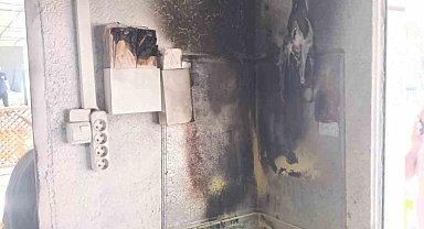 Dörtyol'da yanan iş yeri kullanılmaz hale geldi