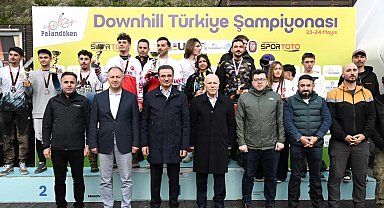 Downhill Türkiye Şampiyonası'nda madalyalar sahibini buldu
