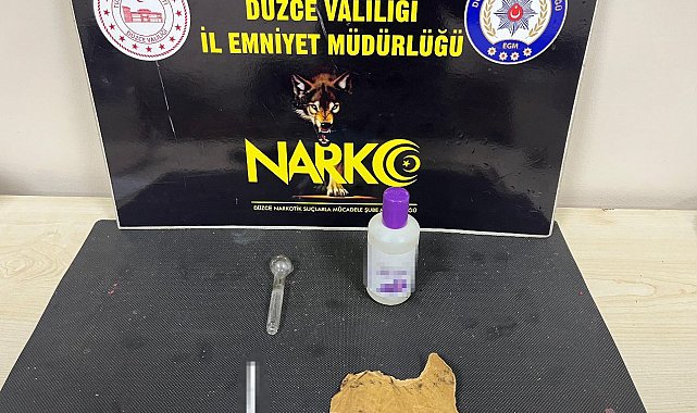 Düzce'de uyuşturucu operasyonu: 1 tutuklama