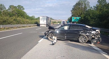 Düzce'de alkollü sürücü zincirleme kazaya yol açtı: 3 Yaralı