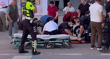 Edirne'de iki motosikletin çarpıştığı kazada 2 genç kız yaralandı