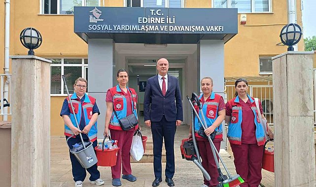 Edirne'de vefa hizmetleri yüzleri güldürüyor, gönülleri ısıtıyor