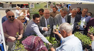 Edremit Belediyesi'nden ücretsiz ata tohumu fide dağıtımı