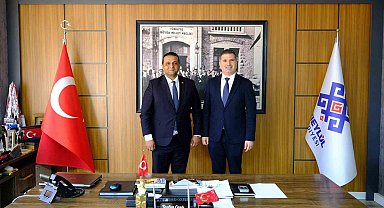 Edremit'ten Altıeylül'e vefa ve dostluk ziyareti