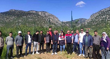 Eğirdir'de budama ve aşılama kursuna yoğun ilgi