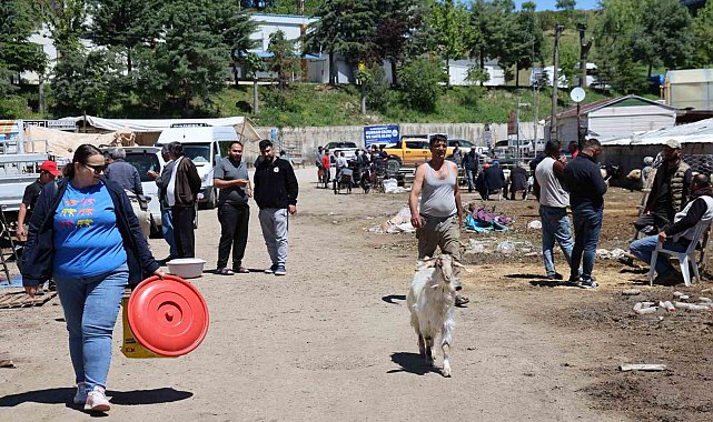 Elazığ hayvan pazarında hareketlilik sürüyor