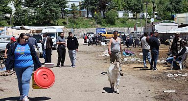 Elazığ hayvan pazarında hareketlilik sürüyor