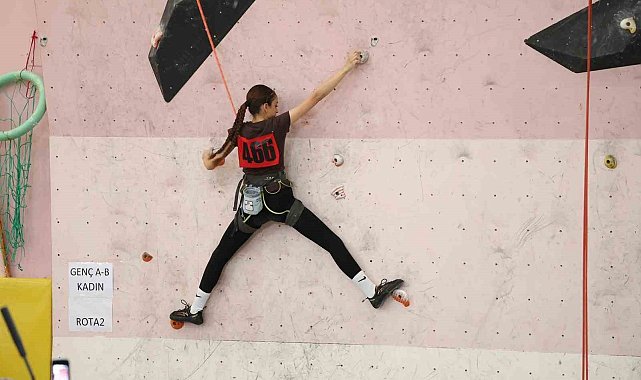 Elazığ, Okul Sporları Spor Tırmanışı Türkiye Şampiyonası'na ev sahipliği yaptı