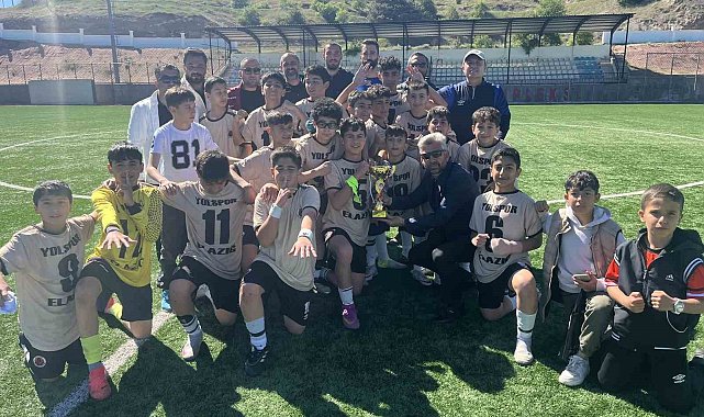 Elazığ U13 Ligi'nden Yolspor şampiyon oldu