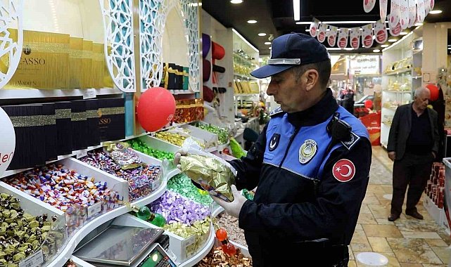 Elazığ zabıtasından bayram öncesi denetim