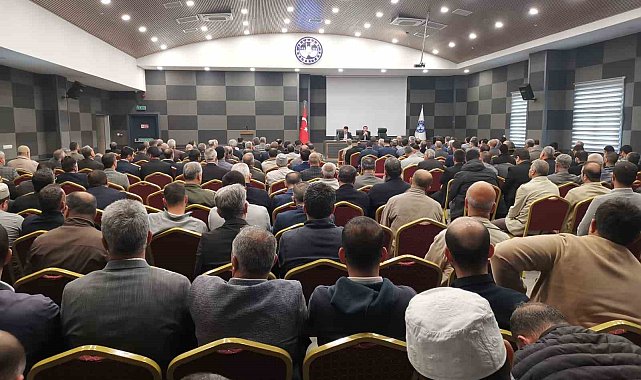 Elazığ'da din görevlileri bayram öncesi bir araya geldi