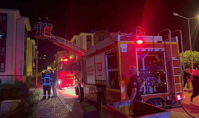 Elazığ'da korkutan yangın: 1'i hamile 4 kişi dumandan etkilendi