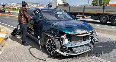 Elazığ'da trafik kazası: 1 yaralı