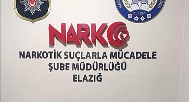 Elazığ'da uyuşturucu operasyonu: 2 şüpheli yakalandı