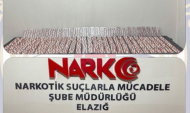 Elazığ'da uyuşturucuyla mücadele: 3 tutuklama