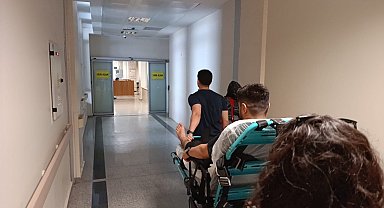Elektrikli bisiklet devrildi: 1 yaralı