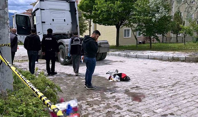 Emet'te tırın ayağının üzerinden geçtiği yaşlı kadın yaralandı