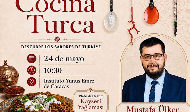 ERÜ Dr. Öğr. Üyesi Ülker, Venezuela'da Kayseri mutfağını tanıtacak