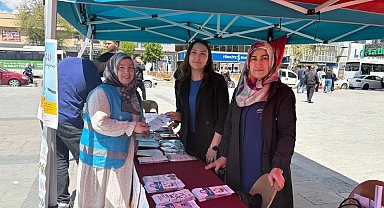 Erzincan'da tuz tüketimine karşı bilinçlendirme çalışması