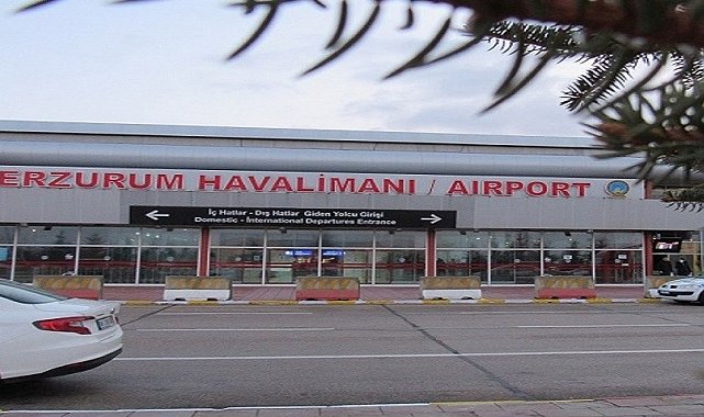 Erzurum Havalimanı'nda nisan ayında 92 bin 107 yolcuya hizmet verildi