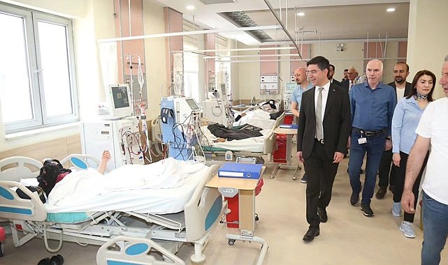 Erzurum Şehir Hastanesi'nde bayramlaşma