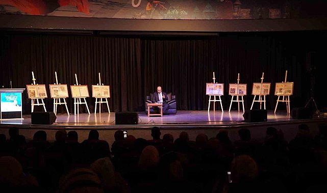 Erzurum'da "Zor Zamanda Konuşan Adam: Necip Fazıl Kısakürek" programına yoğun ilgi
