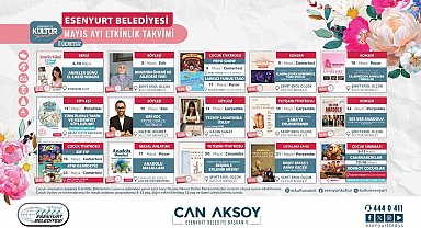 Esenyurt Belediyesi Mayıs ayı kültür sanat etkinlikleri başlıyor