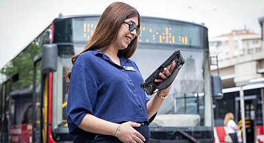 ESHOT şoförü, doğum sonrası direksiyona dönmek için gün sayıyor
