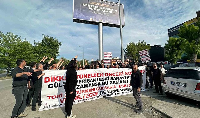 Eski sanayi esnafının Toybelen ısrarı: "330 iş yeri bizim olmalı"
