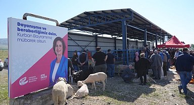 Eskişehir kurban pazarında hijyenik mesai
