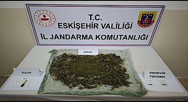 Eskişehir'de jandarmadan uyuşturucu operasyonu
