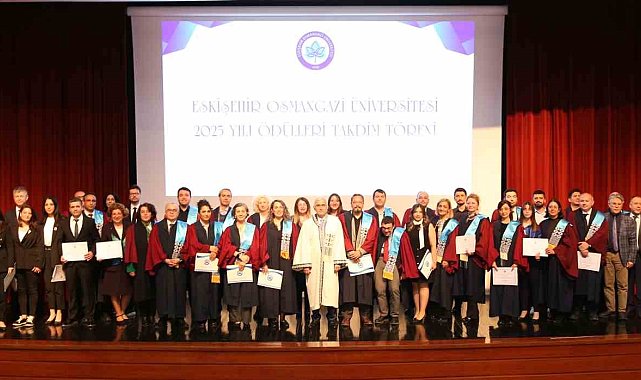ESOGÜ 2025 yılı ödülleri sahiplerini buldu