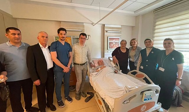 ESOGÜ hastanesi yönetiminden hasta ve çalışanlara bayram ziyareti