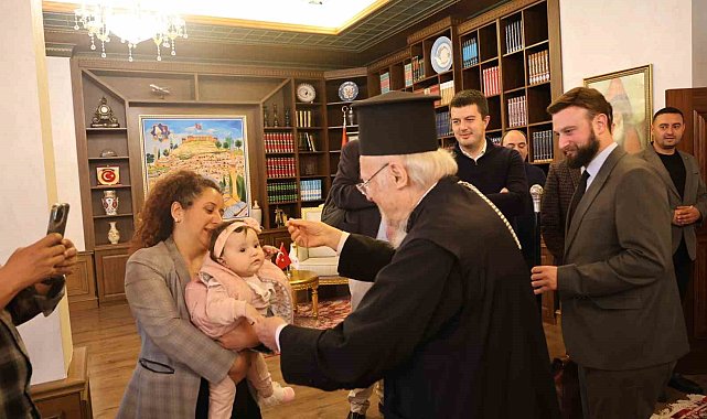 Fener Rum Patriği Bartholomeos Nevşehir'de temaslarda bulundu