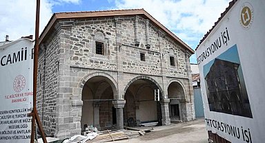 Fetih Camii restore ediliyor