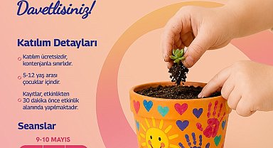 Forum Aydın'da Anneler Günü çiçeklerle kutlanacak