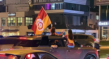 Galatasaray şampiyonluğunu ilan etti, Sakarya sokağa döküldü