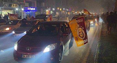 Galatasaray'ın 26. Şampiyonluğu Kütahya'da coşkuyla kutlandı