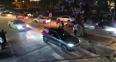 Galatasaray'ın şampiyonluğu Malatya'da kutlandı