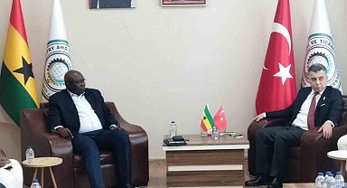 Gana Cumhuriyeti Yatırım Kurulu Başkanı ve heyeti Ankara'da