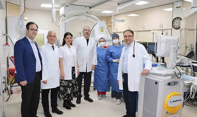GAÜN Çocuk Hastanesi'nde bölgenin ilk pediatrik EPS ünitesi hizmete girdi
