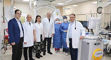 GAÜN Çocuk Hastanesi'nde bölgenin ilk pediatrik EPS ünitesi hizmete girdi