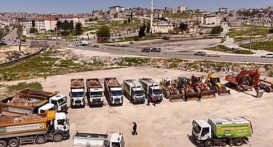 Gaziantep Büyükşehir'den 'yeşil' mesai