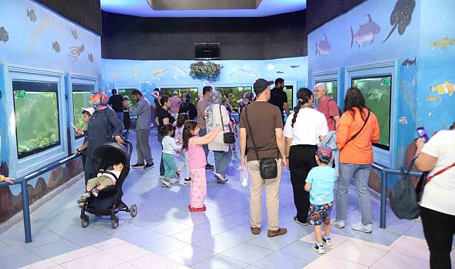 Gaziantep Doğal Yaşam Parkı'nda bayram yoğunluğu