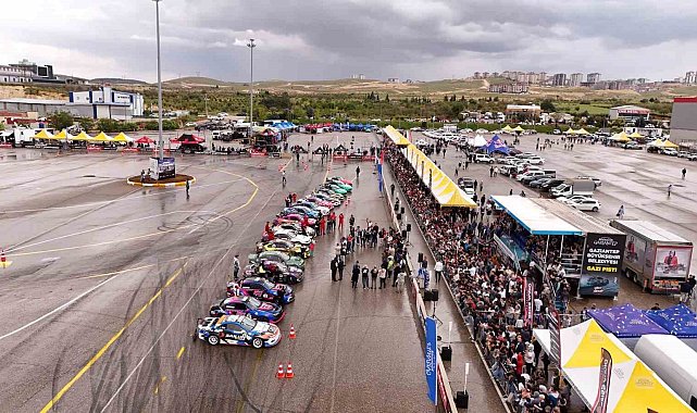 Gaziantep'te 2026 Türkiye Drift Şampiyonası düzenlendi