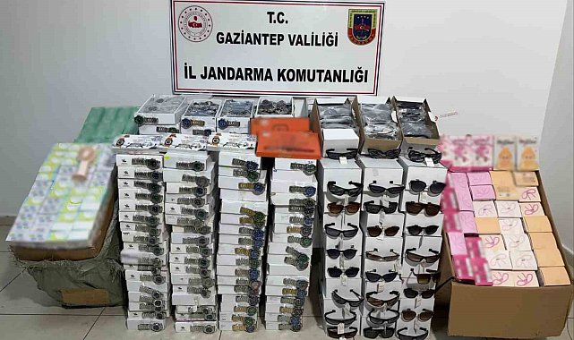 Gaziantep'te 4,5 milyon TL değerinde kaçak malzeme ele geçirildi: 1 gözaltı